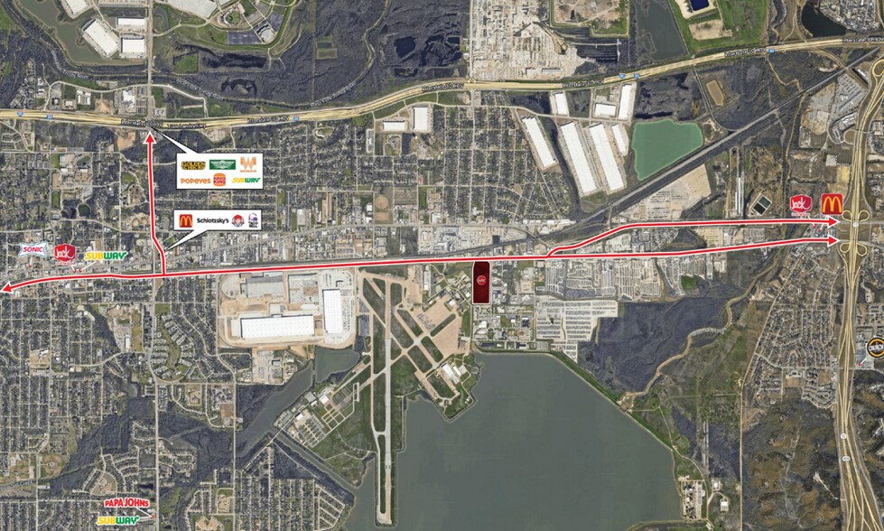 480 Camden Rd, Grand Prairie, TX à louer - Aérien - Image 3 de 3