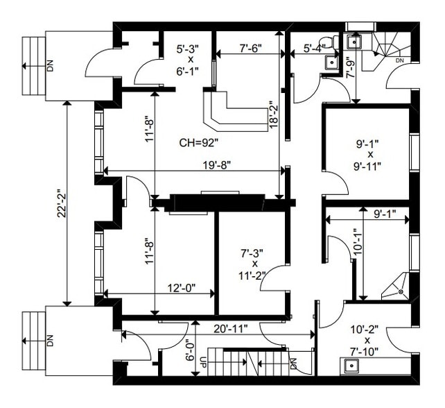 1127-1129 Carling Ave, Ottawa, ON for lease - Floor Plan - Image 3 of 5