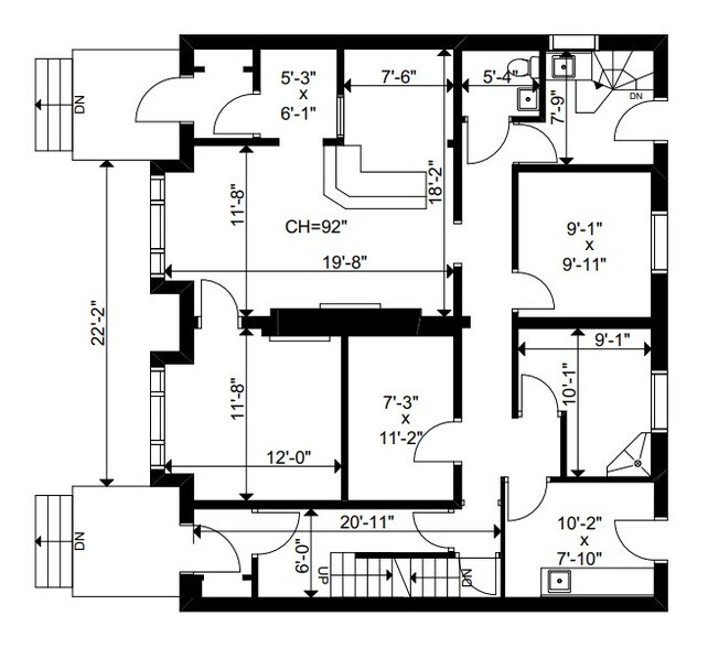 1127-1129 Carling Ave, Ottawa, ON à louer - Plan d’étage - Image 3 de 5