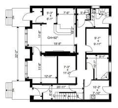 1127-1129 Carling Ave, Ottawa, ON for lease Floor Plan- Image 2 of 5