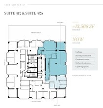 1388 Sutter St, San Francisco, CA for lease Floor Plan- Image 2 of 3