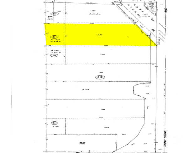 1401-1505 E 96th St, Chicago, IL for lease - Plat Map - Image 2 of 6