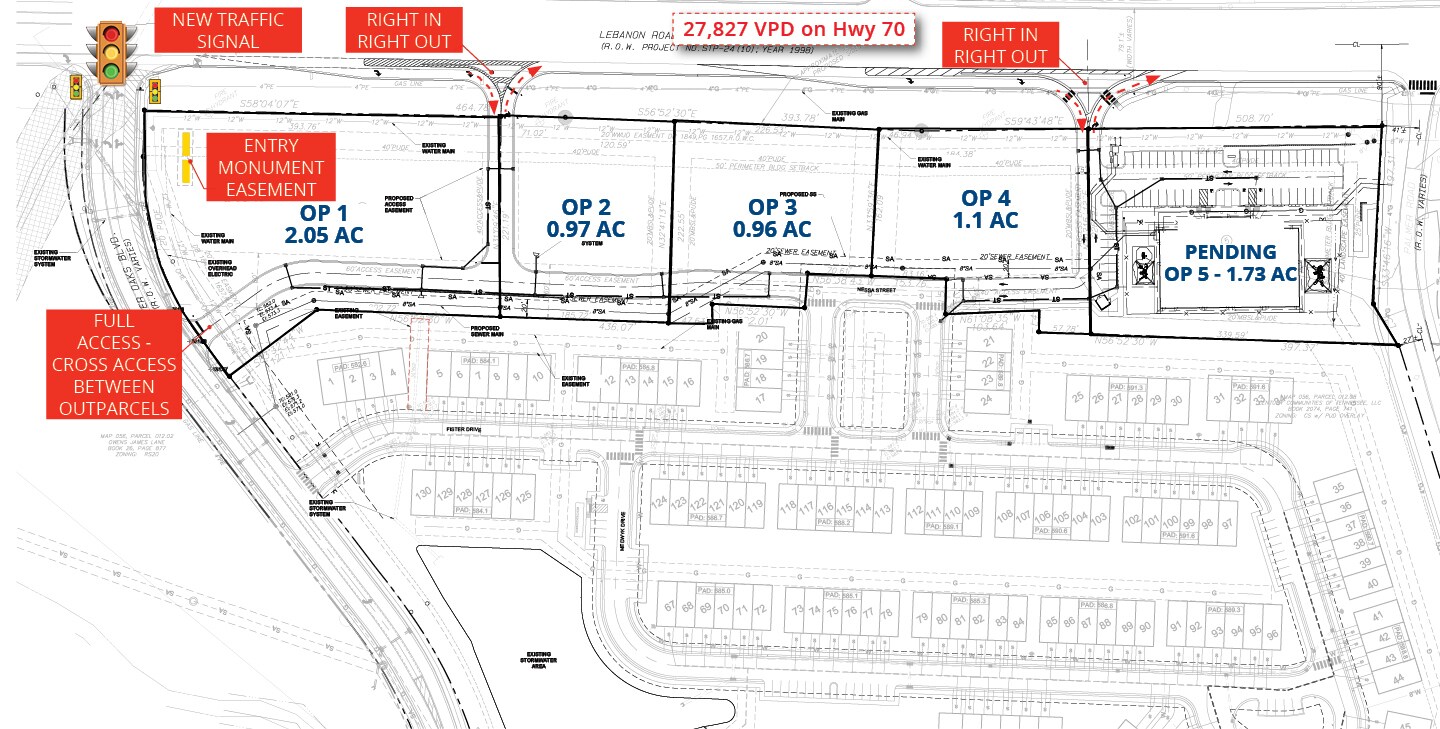 Hwy 70 Hwy, Lebanon, TN for sale Site Plan- Image 1 of 2