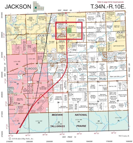 23815 IL-53, Elwood, IL for sale - Plat Map - Image 2 of 3