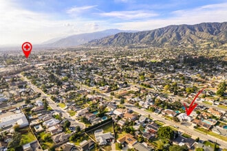 549 E Ada Ave, Glendora, CA - Aérien  Vue de la carte