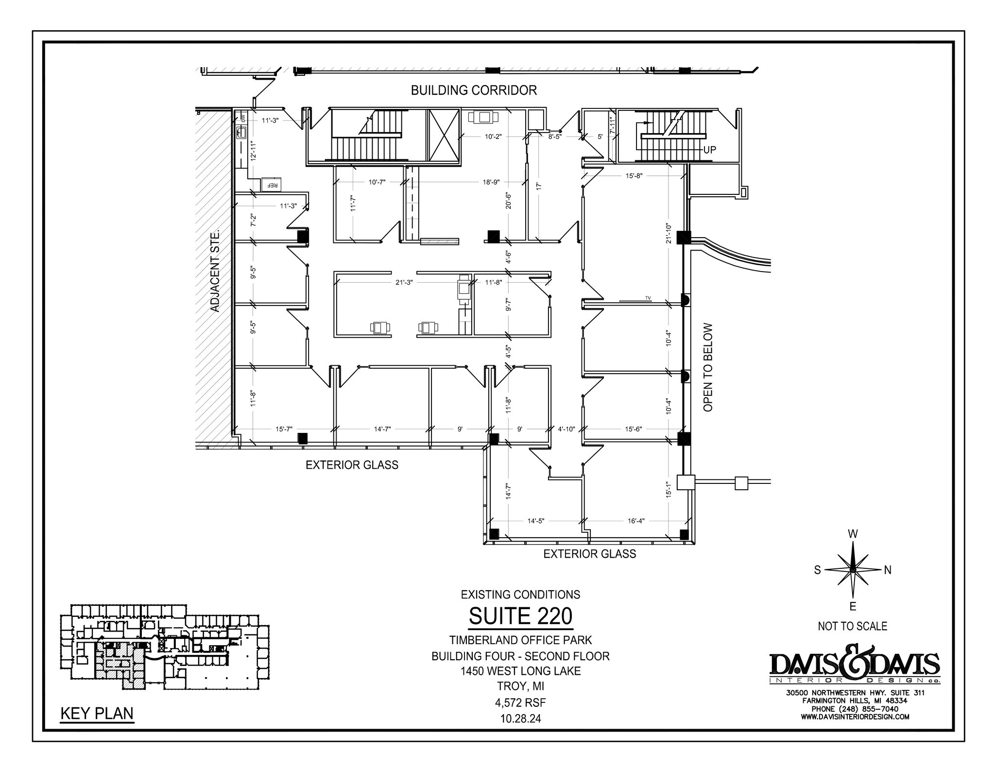 1450 W Long Lake Rd, Troy, MI for lease Site Plan- Image 1 of 9