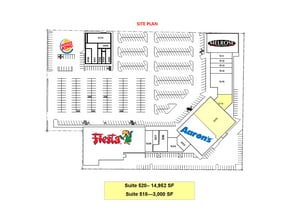 1235 S Josey Ln, Carrollton, TX for lease Site Plan- Image 1 of 2