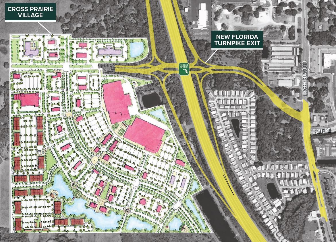 Cross Prairie Village, Saint Cloud, FL à louer Plan de site- Image 1 de 3