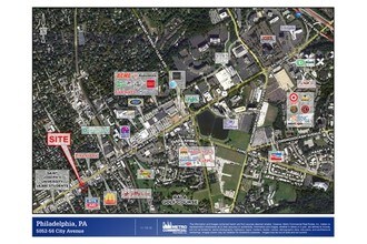 5052-5056 City Ave, Philadelphia, PA - AERIAL map view - Image1
