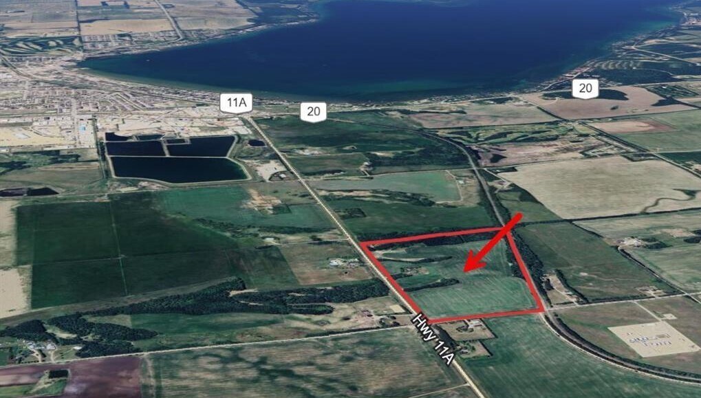 1120 Highway 11A, Sylvan Lake, AB à vendre Aérien- Image 1 de 1
