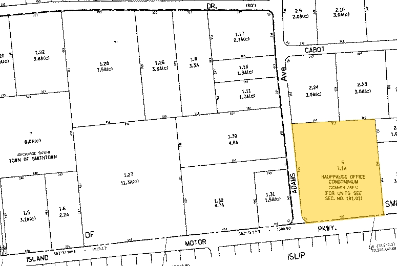 140 Adams Ave, Hauppauge, NY à vendre - Plan cadastral - Image 2 de 16