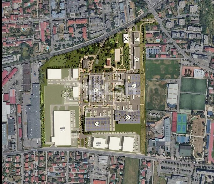 8 Rue Paul Bert, Décines-Charpieu à louer - Plan de site - Image 3 de 27
