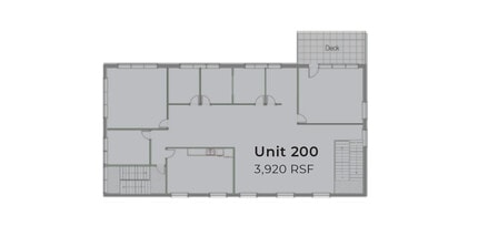 2011 Cherry St, Louisville, CO à louer Plan d’étage- Image 1 de 2