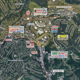 Plus de détails pour 3075 Clairton Rd, West Mifflin, PA - Terrain à louer