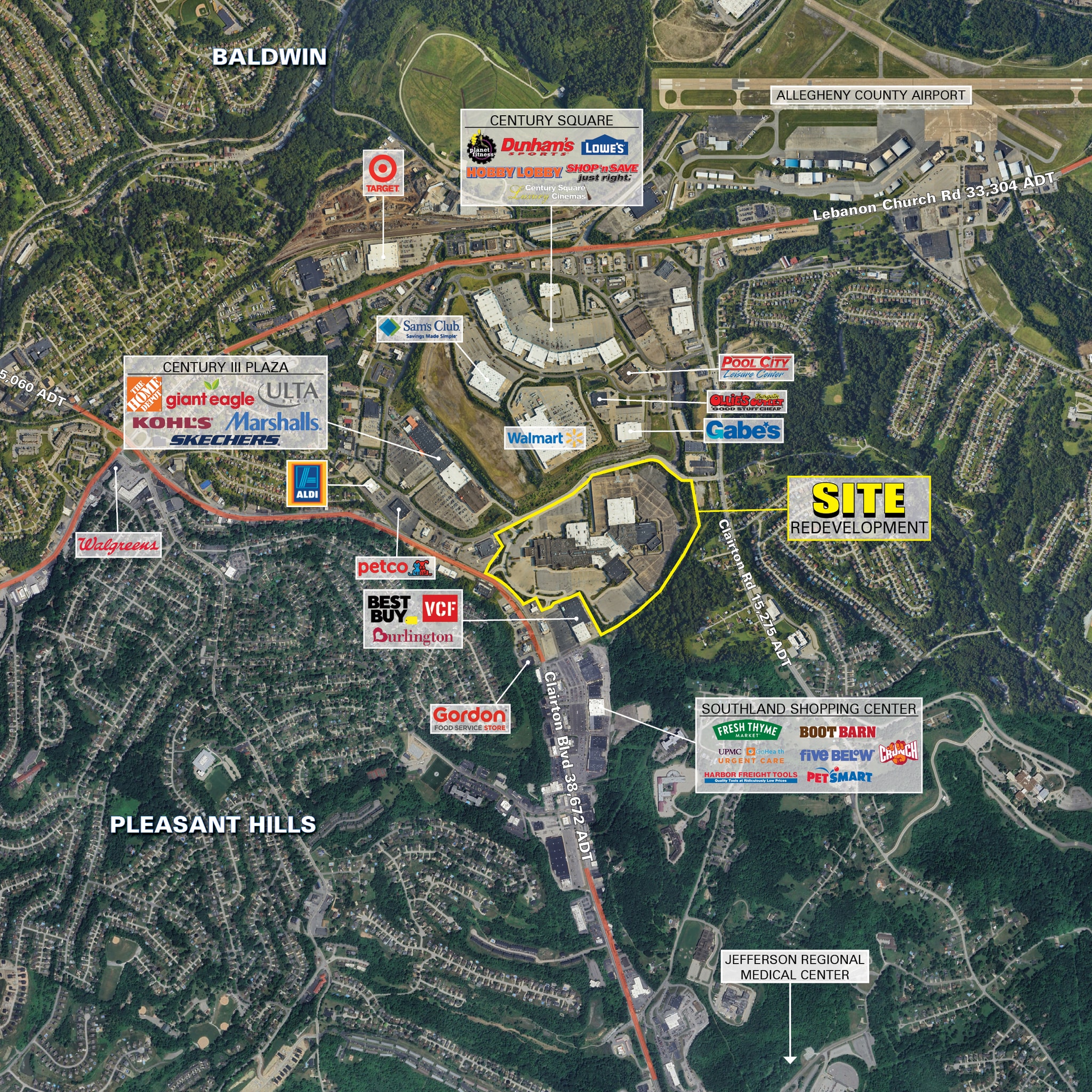 Route 51, West Mifflin, PA for lease Primary Photo- Image 1 of 2