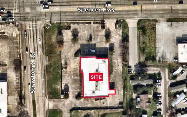 3342 Spencer Hwy, Pasadena, TX for lease - Aerial - Image 2 of 2