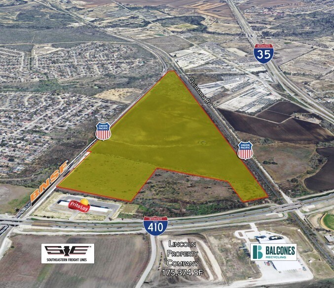 IH-410 & IH 35, San Antonio, TX à vendre - Aérien - Image 2 de 3