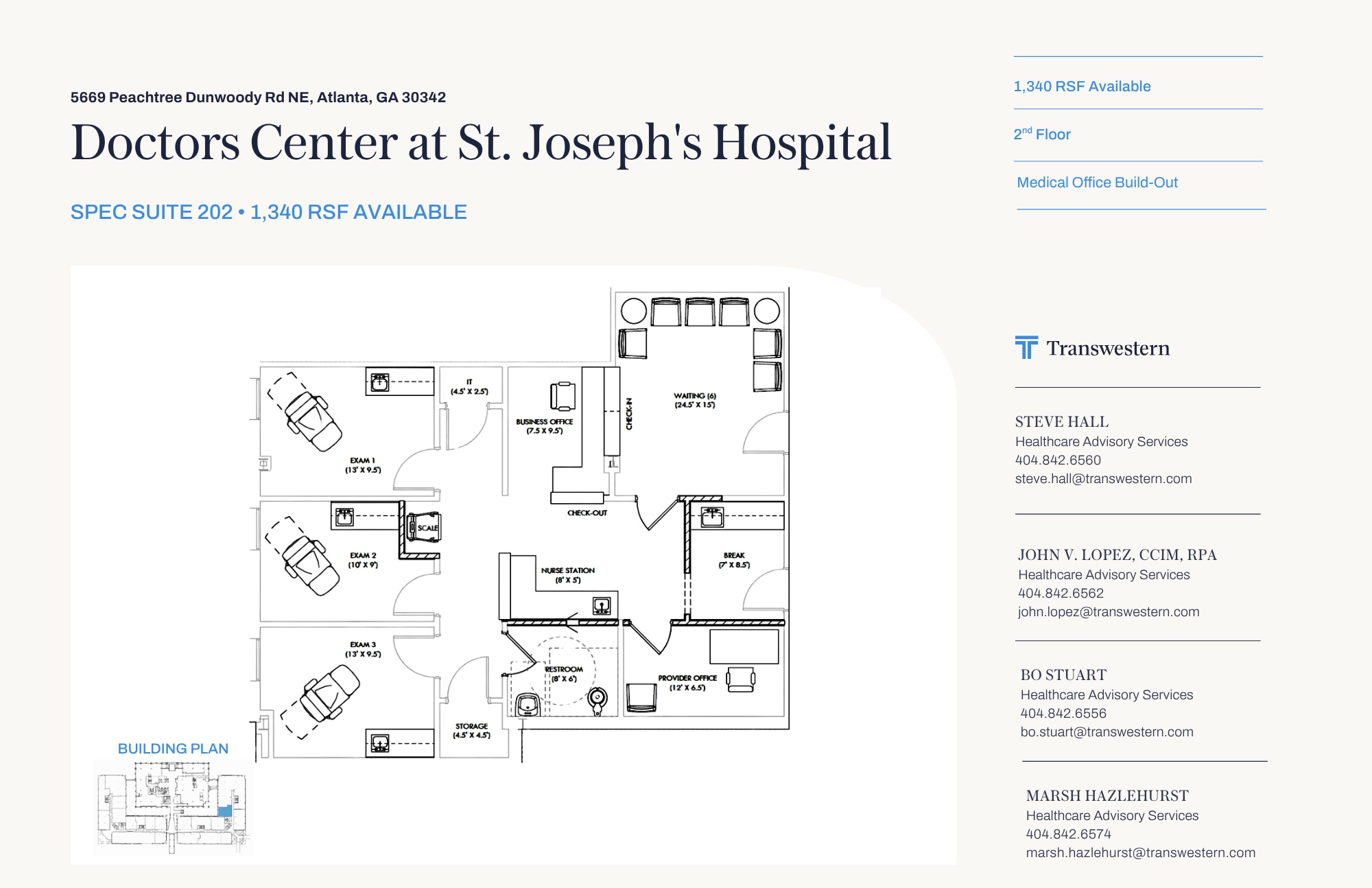 5669 Peachtree Dunwoody Rd NE, Atlanta, GA for lease Floor Plan- Image 1 of 1