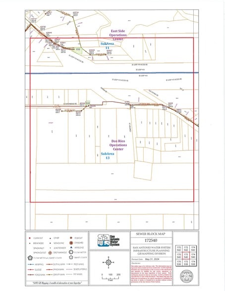 2150 Chavaneaux rd, San Antonio, TX for sale - Site Plan - Image 2 of 2