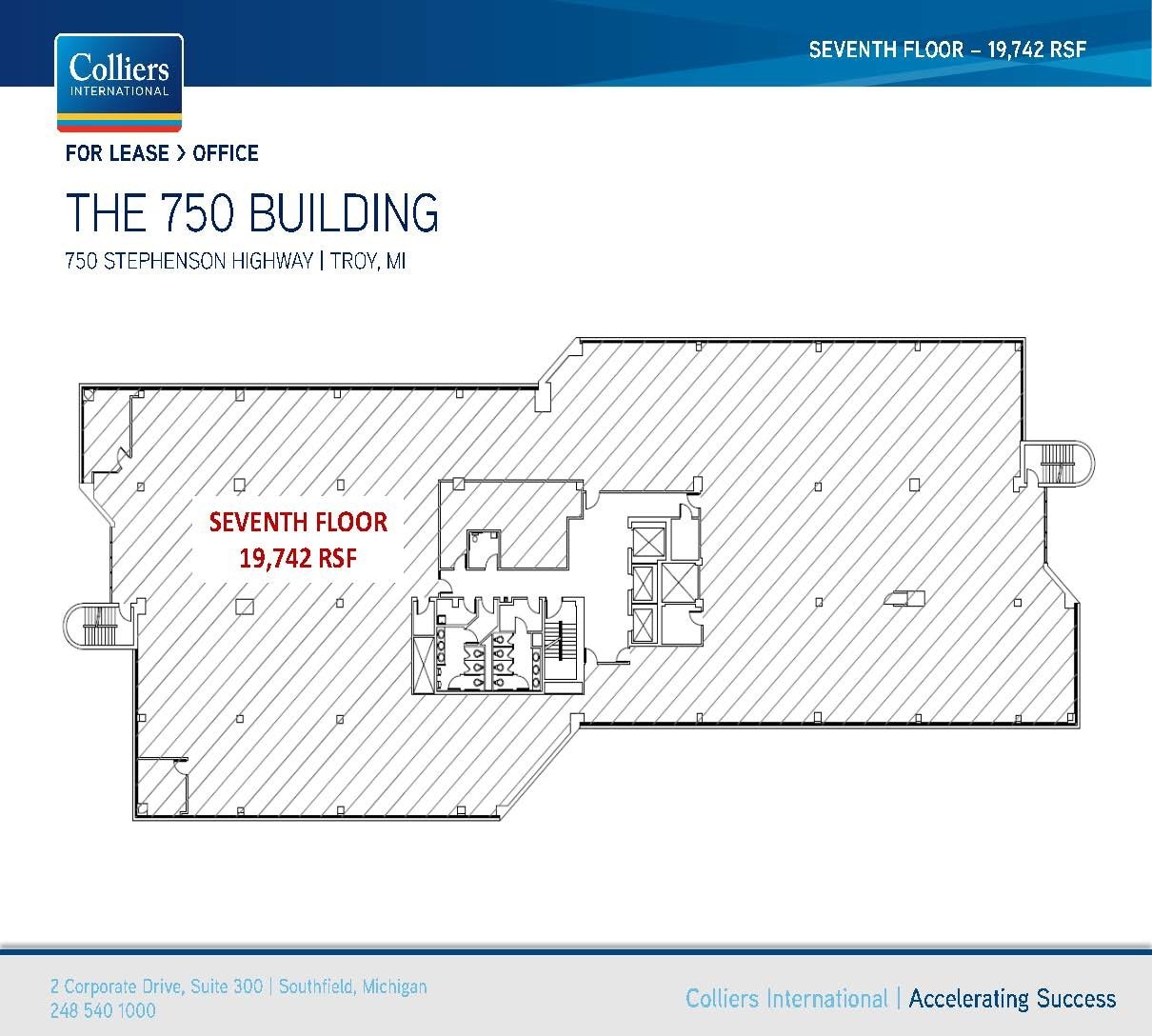 750 Stephenson Hwy, Troy, MI for lease Floor Plan- Image 1 of 1