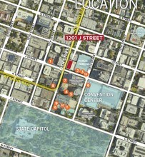 1201 J St, Sacramento, CA - AERIAL  map view - Image1