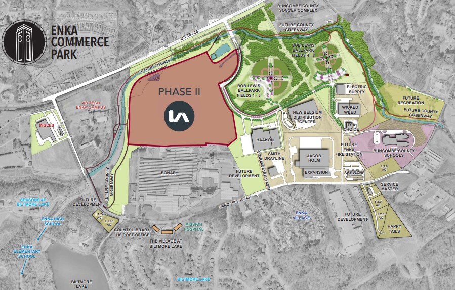 274 Enka Heritage Parkway, Candler, NC for lease - Aerial - Image 2 of 3