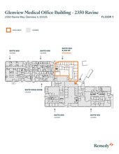 2350 Ravine Way, Glenview, IL for lease Floor Plan- Image 1 of 1