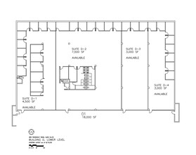 800 Roosevelt Rd, Glen Ellyn, IL à louer Plan d’étage- Image 2 de 3