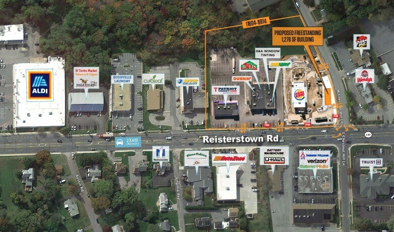 1 W Chestnut Hill Ln, Reisterstown, MD à louer - Photo du bâtiment - Image 1 de 2