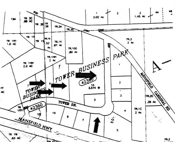 695 Tower Dr, Kennedale, TX à vendre - Plan cadastral - Image 3 de 3