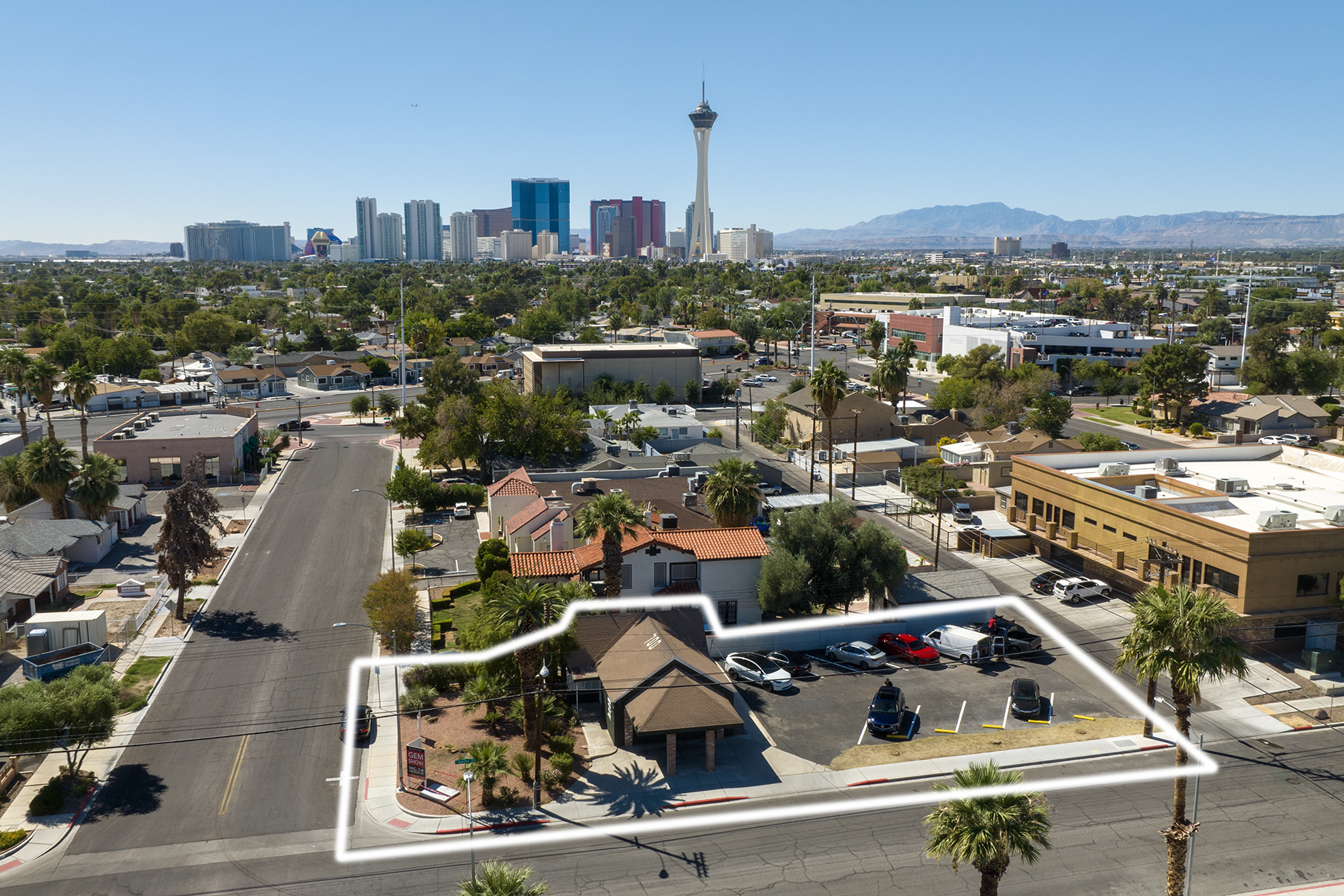 700 S 9th St, Las Vegas, NV à vendre Aérien- Image 1 de 1