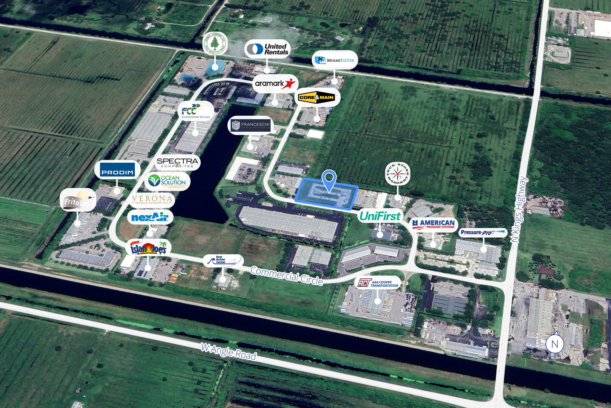 7334-7336 Commercial Cir, Fort Pierce, FL à vendre Photo du bâtiment- Image 1 de 3