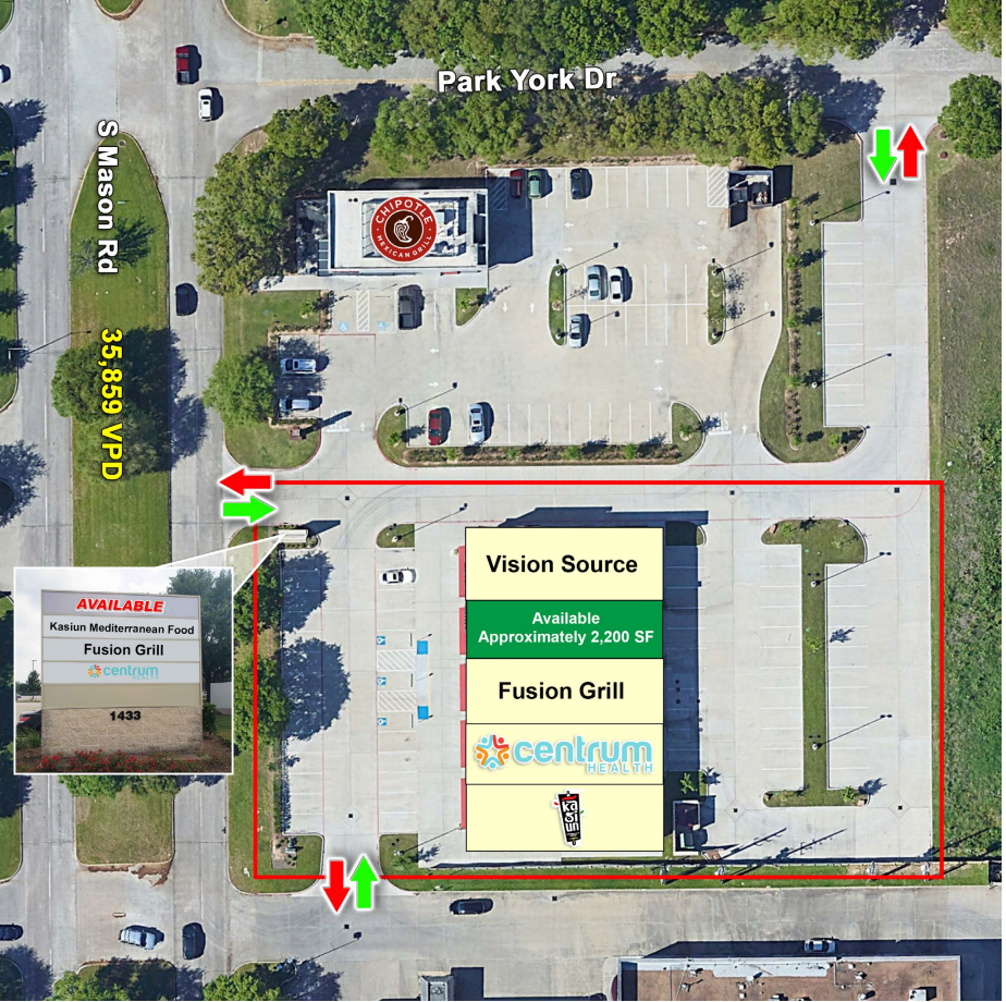 1443 S Mason Rd, Katy, TX for lease Site Plan- Image 1 of 1