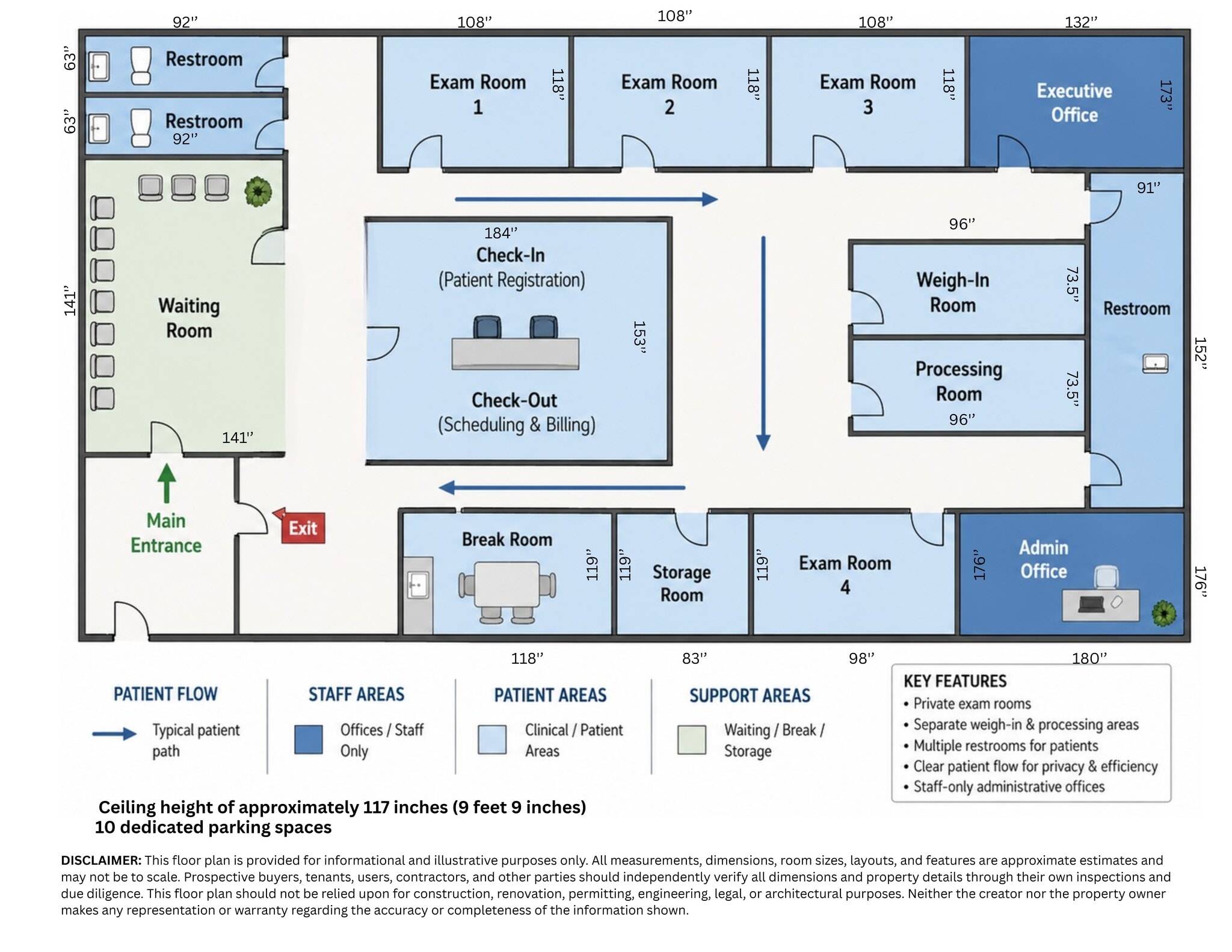 608 S Tampania Ave, Tampa, FL for lease Floor Plan- Image 1 of 1