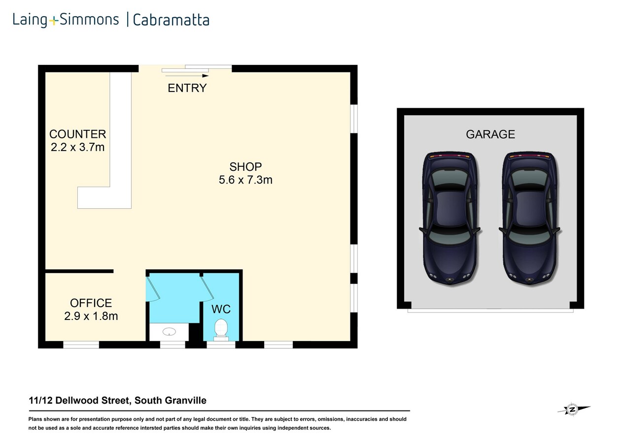 12 Dellwood St, South Granville, NSW 2142 - Unit 11 - - Floor Plan - Image 1 of 7