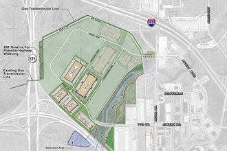 1040 Trade Ave, Dallas, TX - Aerial  map view