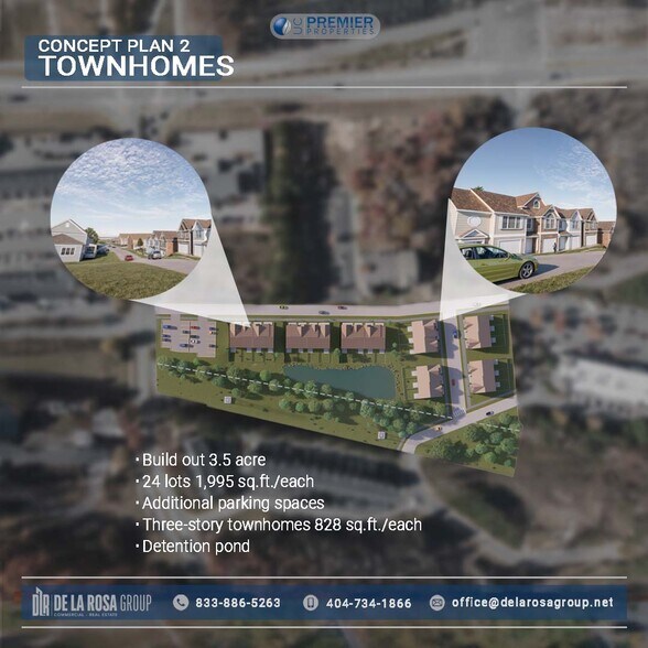 1350 Peachtree Industrial Blvd, Suwanee, GA à vendre - Photo du bâtiment - Image 3 de 9