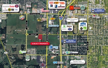 5671 Apple Rd, Springdale, AR - Aerial  map view