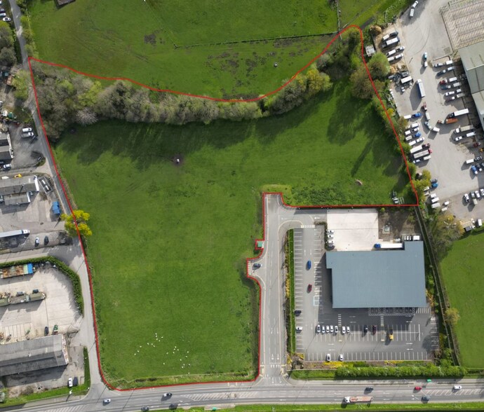 Lon Gwernydd, Ruthin à vendre - Aérien - Image 2 de 7