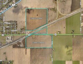 11390 County Road 60 rd, Fostoria, OH - AERIAL map view