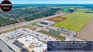 Plus de détails pour Baldwin Beach Express, Robertsdale, AL - Terrain à vendre