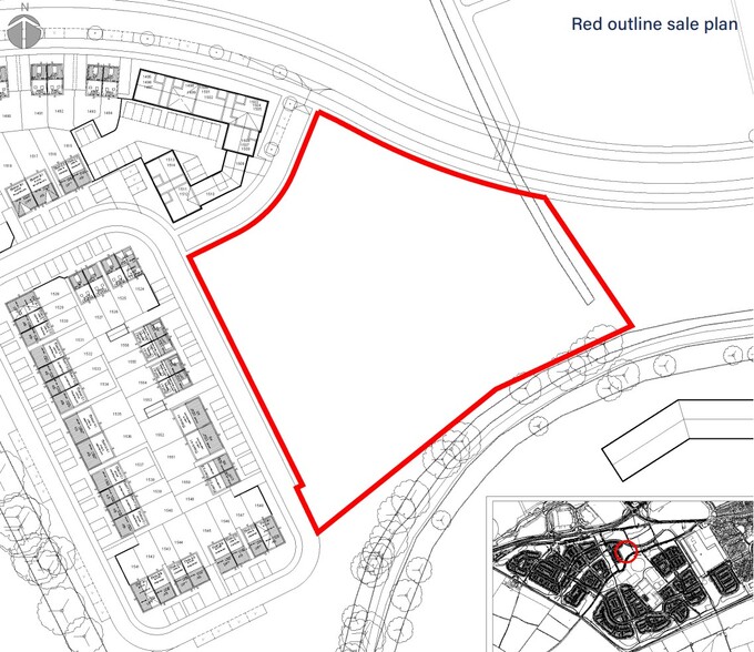 Newton Longville, Newton Longville à vendre - Plan de site - Image 1 de 1