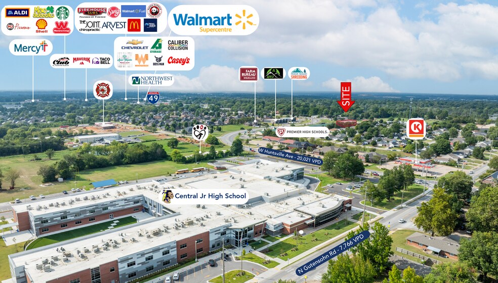 845 White Rd, Springdale, AR à vendre - Photo du bâtiment - Image 3 de 8