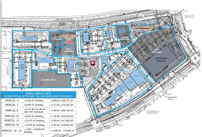 Plus de détails pour SWC Winchester Rd & Thompson Rd, Winchester, CA - Bureau, Commerce de détail à louer