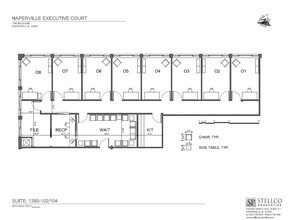 1220-1280 Iroquois Ave, Naperville, IL à louer Plan d’étage- Image 1 de 1