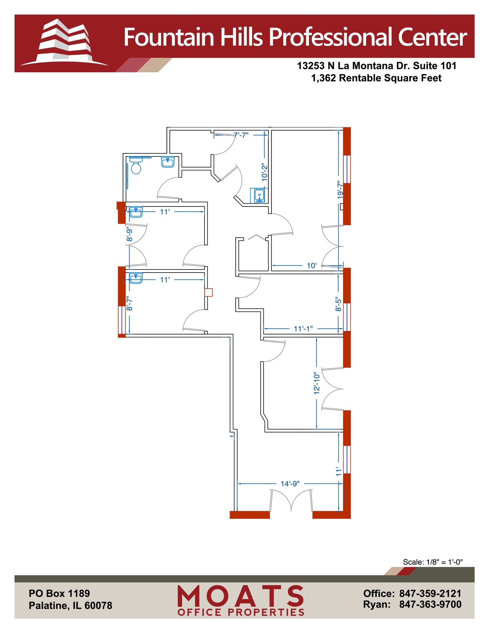 13253 N La Montana, Fountain Hills, AZ à louer Plan de site- Image 1 de 1