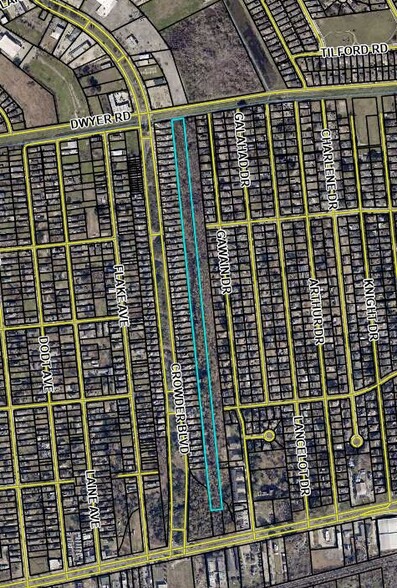 8536 Dwyer rd, New Orleans, LA à vendre - Plan cadastral - Image 1 de 1