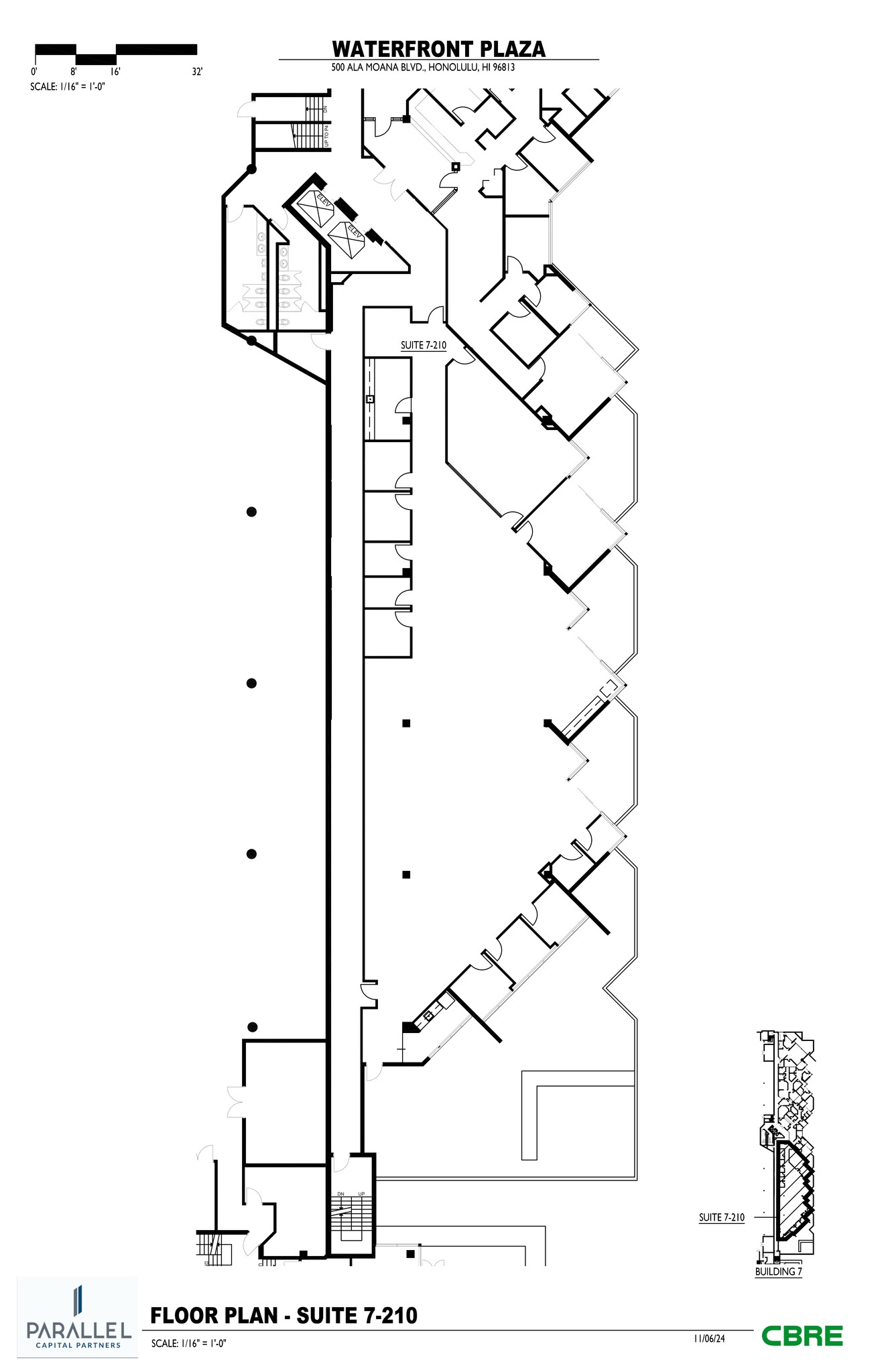 500 Ala Moana Blvd, Honolulu, HI à louer Plan de site- Image 1 de 1