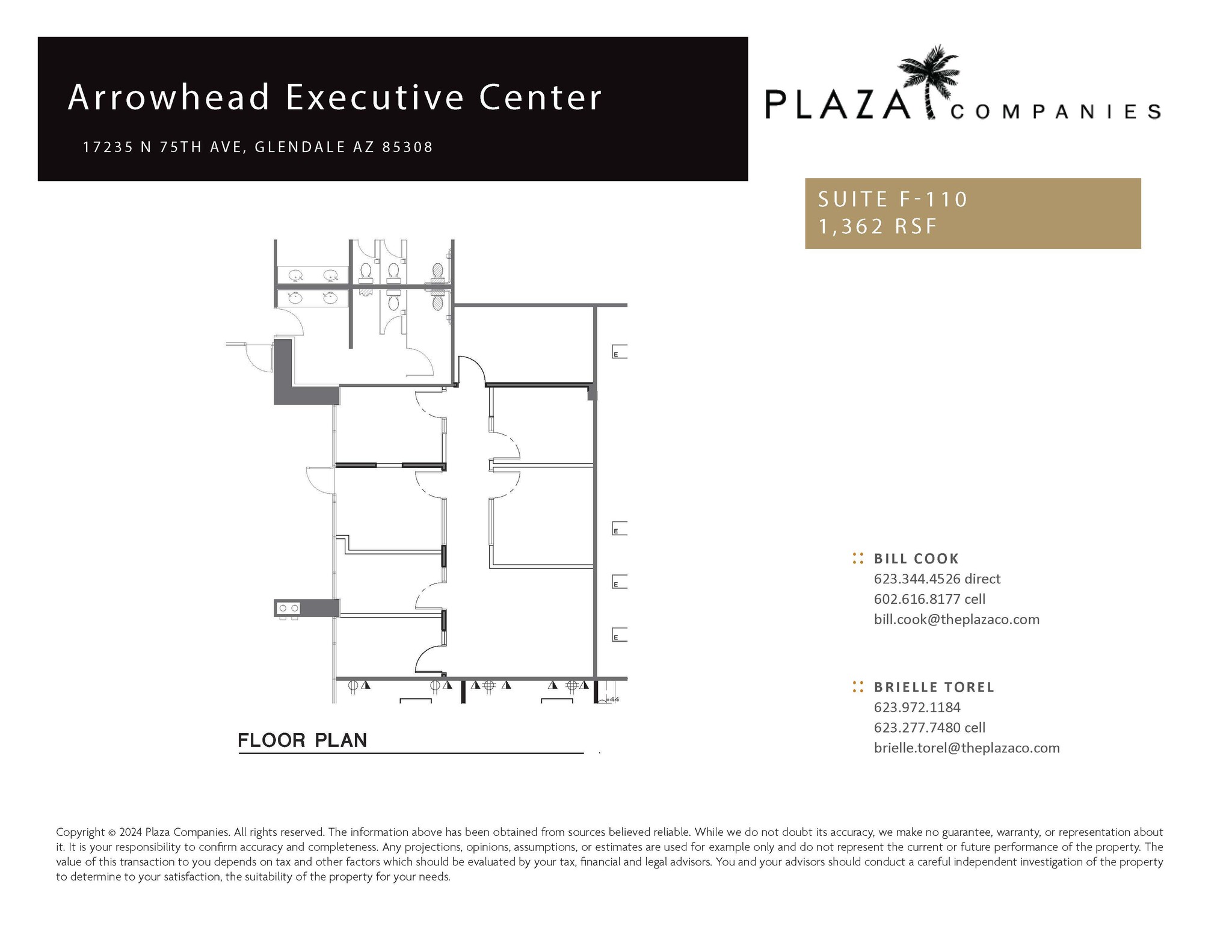 17235 N 75th Ave, Glendale, AZ for lease Floor Plan- Image 1 of 1