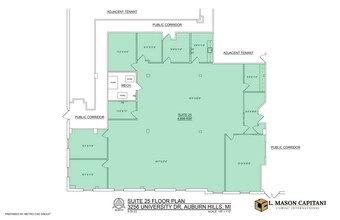 3250-3256 University Dr, Auburn Hills, MI à louer Photo du bâtiment- Image 1 de 1